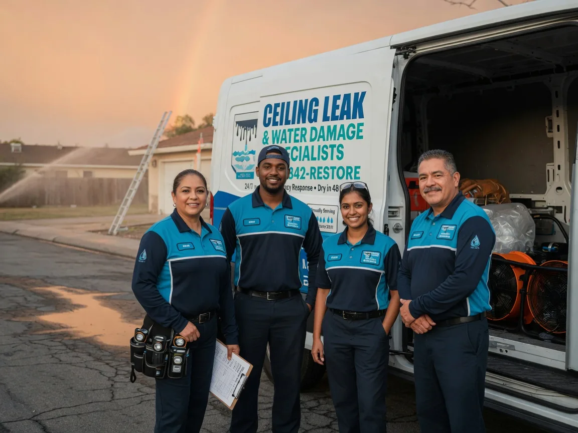 Ceiling Leak Cleanup company in Central City, PA